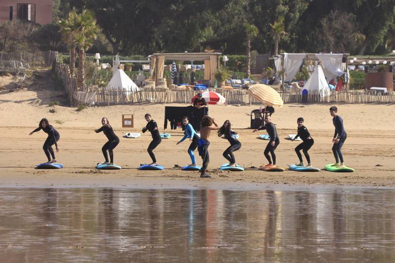 Surf lessons in Taghazout