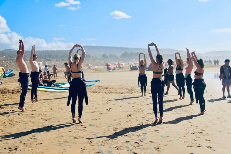 Surf lessons in Taghazout