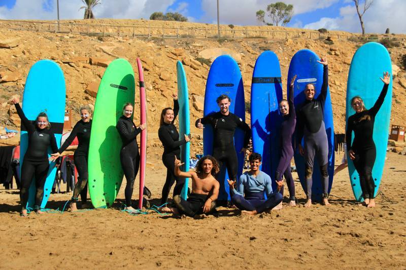 Surf lessons In Taghazout