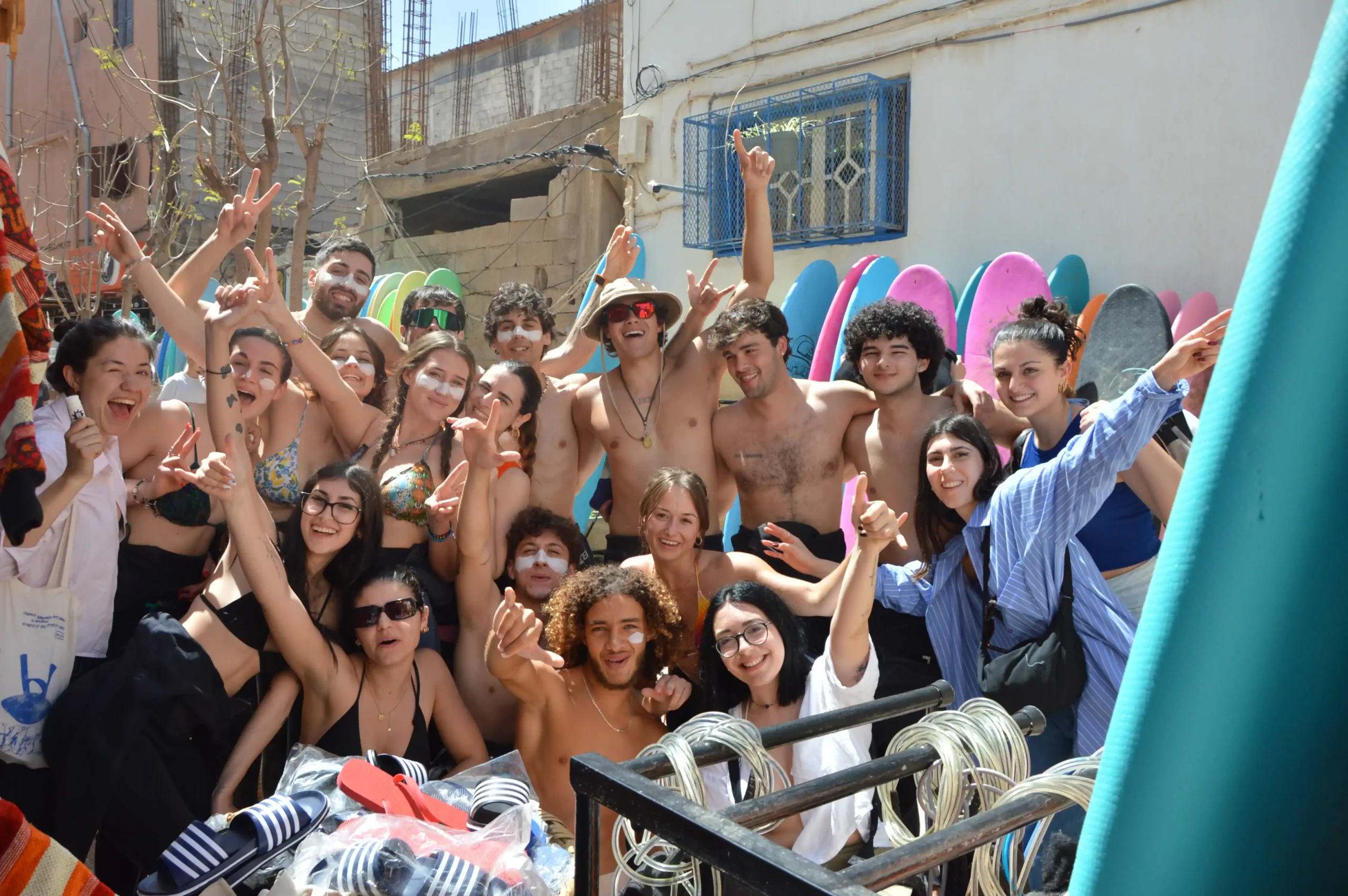 Open Group Surf Lessons In Taghazout