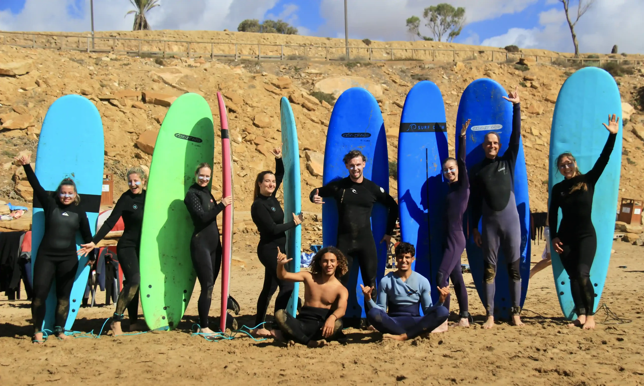 Surf lessons in Taghazout