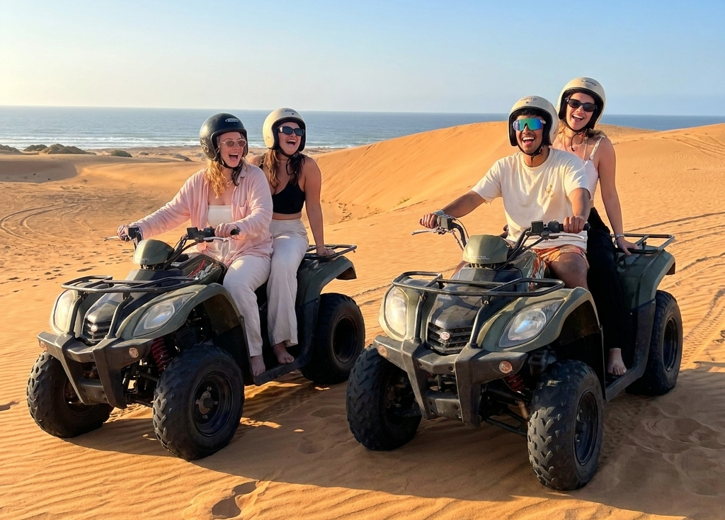sandboarding Taghazout
