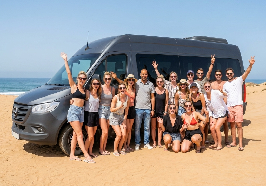 sandboarding taghazout
